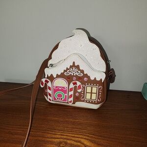 Bath And Body Works Gingerbread Housr Small Crossbody Bag